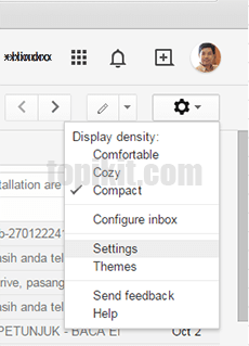 Mengubah password akun gmail