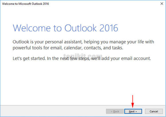 Mengkonfigurasi Microsoft Outlook 2016 dengan Outlook.com