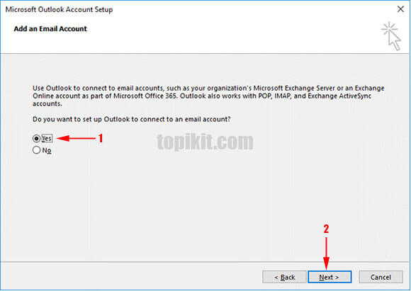 Mengkonfigurasi Microsoft Outlook 2016 dengan Outlook.com