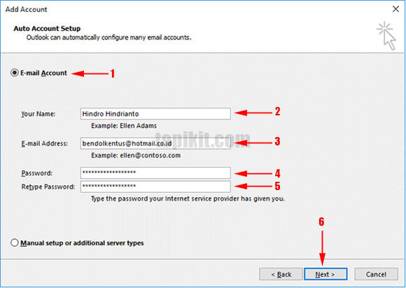 Mengkonfigurasi Microsoft Outlook 2016 dengan Outlook.com