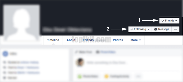 Berhenti mengikuti (unfollow) seseorang tetapi masih menjadi teman Facebook