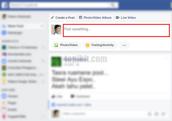 Mengirim membuat postingan video YouTube Facebook