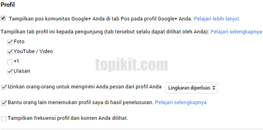Menyembunyikan jumlah tampilan view count Google Plus